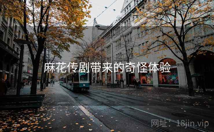 麻花传剧带来的奇怪体验