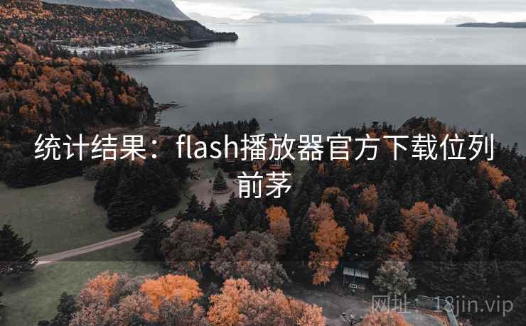 统计结果：flash播放器官方下载位列前茅